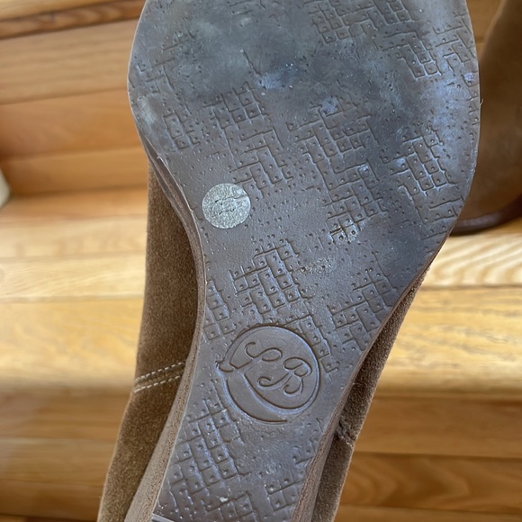 Lucky Brand Tan Ankle Boots Size 10M - Picture 6 of 9